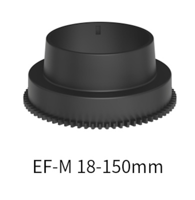 Seafrogs EF-M 18-150mm zoom gear