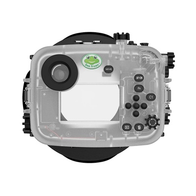 Seafrogs Underwater Housing for Sony a6700 with WA005B Short Dome Port, [40M/130FT] Waterproof Scuba Housing Case for Sony ILCE-6700 with E10-18mm F/4, FE 35mm F1.4