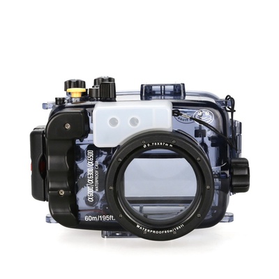 SeaFrogs 60m/195ft Waterproof Underwater Camera Housing Case for A6000 A6300 A6500 Can Be Used With 16-50mm Lens
