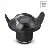 Seafrogs WA006-A Optical Glass 40m/130ft 8 Inch Wide-Angle Dome Port Fisheye Wide Angle Lens w/Shade Cover for Diving Waterproof Housing (? 90mm* L106mm)