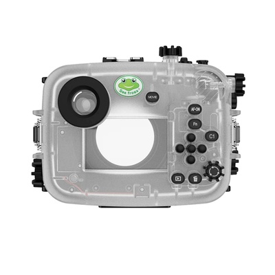 Seafrogs Underwater Housing for Sony a6700 with FL28 Flat Port, [40M/130FT] Waterproof Scuba Housing Case for Sony ILCE-6700 with FE E10-18mm F/4 OSS, FE 28-60 mm F4-5,6