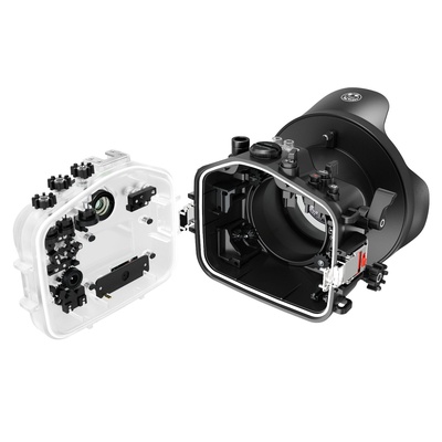 Seafrogs Underwater Housing for Sony A7M4 a7 IV +WA005-F 6 Inch Dome Port Kit [40M/130FT] Waterproof Case for Sony Alpha7 IV (ILCE-7M4) +16-35mm F4, 16-35mm F2.8 GM, 12-24mm F4G Lens