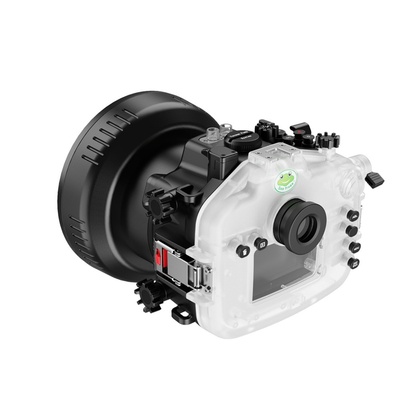 SeaFrogs Underwater Camera Housing for Fujifilm X-S20 with FL45 Short Flat Port, [40M/130FT] Waterproof Diving Camera Case for Fuji X-S20+ 18-55mm F2.8-4,XC 15-45mm F3.5-5.6