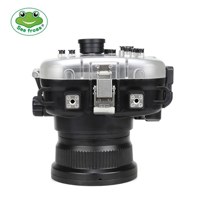 Seafrogs 40m130ft Underwater Camera Housing Case for Fujifilm X-T2 (16-55mm) Camera