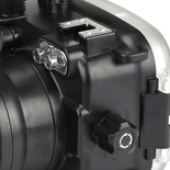 SeaFrogs 40m/130ft Underwater Camera Housing For Canon EOS M6 (18-55MM) Lens