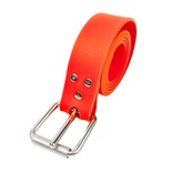 SeaFrogs Silicone Weight Belt with Quick Release Buckle for Free Diving, Spear Fishing- 130x4.4cm -Orange