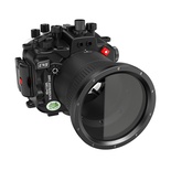 Seafrogs 40M/130FT Underwater Camera Housing For Sony A7R IV With FL90 Flat Port