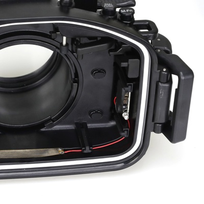 SeaFrogs 40m/130ft Underwater Camera Housing For Canon EOS M6 (18-55MM) Lens