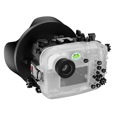 Seafrogs Underwater Housing for Sony a6700 with WA005F Dome Port, [40M/130FT] Waterproof Scuba Housing Case for Sony ILCE-6700 with E 18-105mm F4, 28-60mm F4-5.6