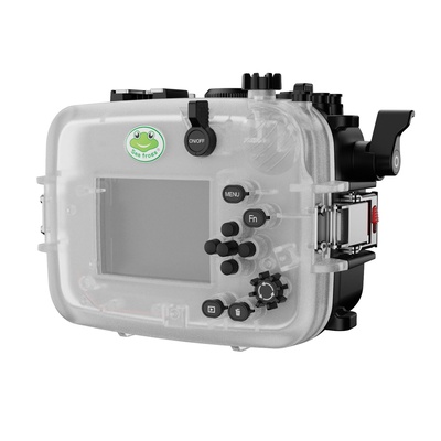 Seafrogs Underwater Housing for Sony ZV-E10 with WA005F Dome Port, [40M/130FT] Waterproof Scuba Housing Case for Sony Alpha ZV-E10 with FE 16-35mm F4, E 18-105mm F4