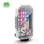 SeaFrogs 60m 195ft Waterproof Underwater Housing Case for iPhone X - White