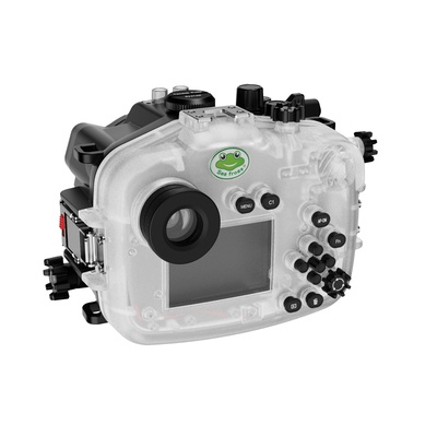 Seafrogs Underwater Housing for Sony A7C II / A7CR with WA005F Dome Port, [40M/130FT] Waterproof Scuba Housing Case for Sony Alpha 7C II A7CR with FE 16-35mm F4, 12-24mm F4