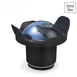 Seafrogs WA005-A Optical Glass 40M/130FT 6" Inch Wide Angle Dry Dome Port for Waterproof Camera Case?? 90mm* L 106mm?
