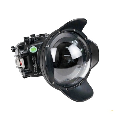 Seafrogs Underwater Housing for Sony A7C II / A7CR with WA005B Dome Port, [40M/130FT] Waterproof Scuba Housing Case for Sony Alpha 7C II A7CR with FE 28-60 mm F4-5,6, E 10-18mm F4 OSS