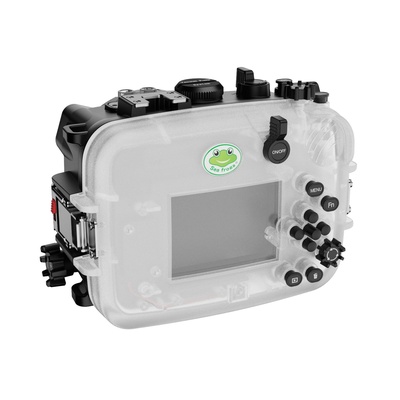 Seafrogs Underwater Housing for Sony ZV-E10 with FE E 3.5-5.6 PZ16-50 OSS lense, [40M/130FT] Waterproof Scuba Housing Case for Sony Alpha ZV-E10, with Inbuilt leak sensor