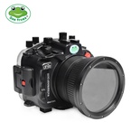Seafrogs [40M/130FT] Underwater Camera Housing Diving Waterproof Case for Sony A9 II, Compatible with Sony FE 28-70mm F3.5-5.6, 16-35mm F/4 Lens-Black