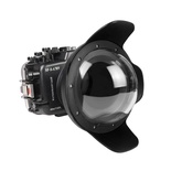 Seafrogs 40M/130FT Underwater Housing For Sony A7r V with WA006C 8 inch Dome port Kit