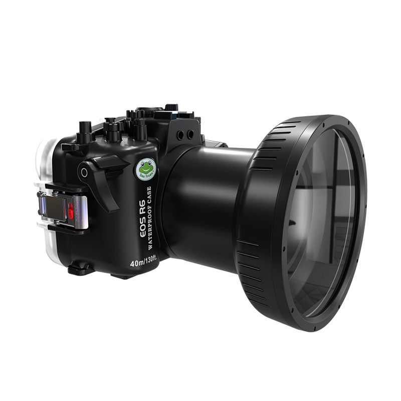 Seafrogs for Canon EOS-R6 with PL100 Flat Port