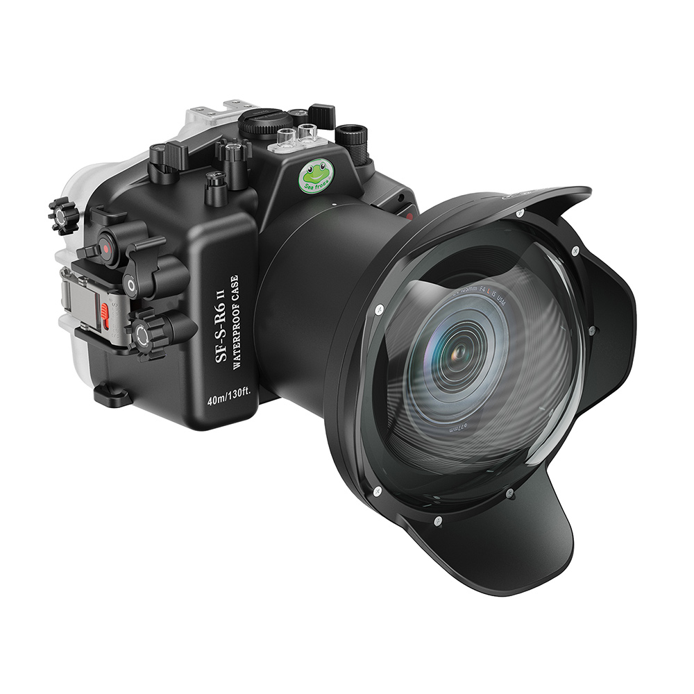Seafrogs for Canon EOS R6 Mark II With WA005A Dome Port