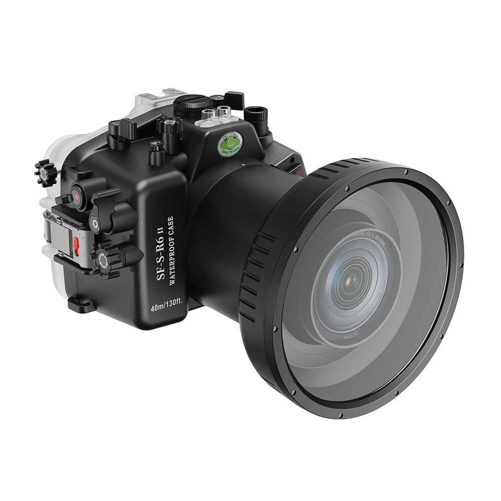 Seafrogs for Canon EOS R6 Mark II with PL100 Long Flat Port