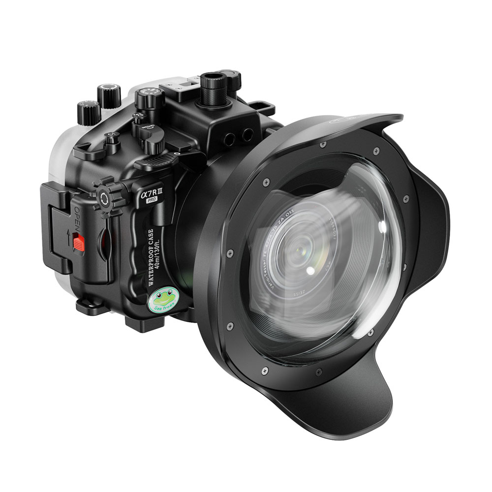 Seafrogs, for Sony A7iii with WA005A 6" Long Dome Port Kit