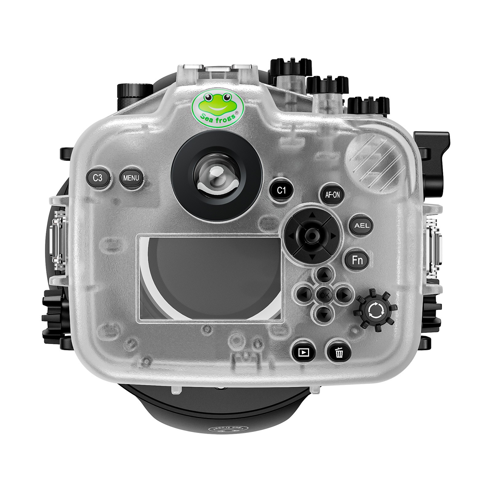 Seafrogs WA005F Wide domeport Grandangolare 6'' per custodie Seafrogs WA005F Wide domeport Grandangolare 6'' per custodie