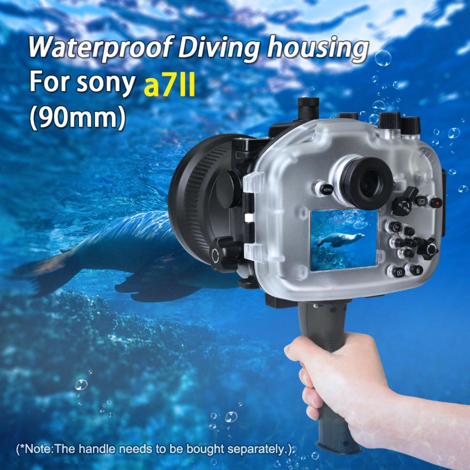 Seafrogs A7 II Pro with Electronic Shutter Handle Kit